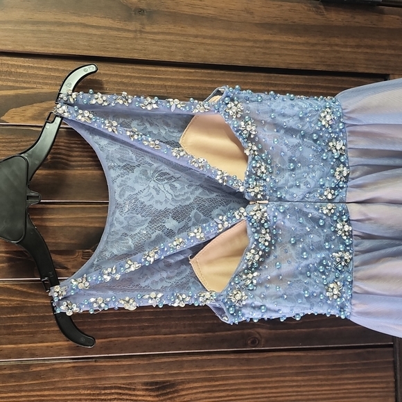 Blue Terani Cature short formal dress - Picture 4 of 8